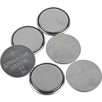 6 pk 3V Lithium Coin Batteries - CR2016