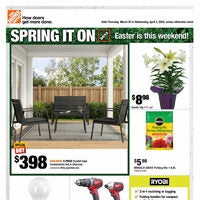 Home Depot - Weekly Deals - Spring It On (Ottawa Area/ON) Flyer