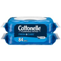 Cottonelle Bathroom Tissue or Flushable Wipes