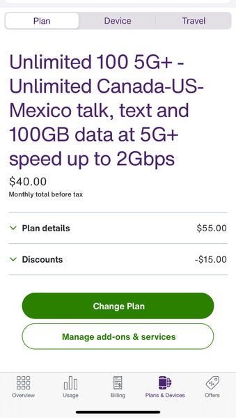 [Telus] Unlimited Canada-Us-Mexico 100Gb 5G+ for $55 - RedFlagDeals.com ...