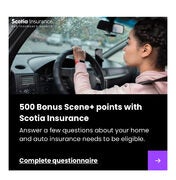 Get free 500 Scene+ Points: Complete Our Quick Questionnaire & Opt-in! - YMMV
