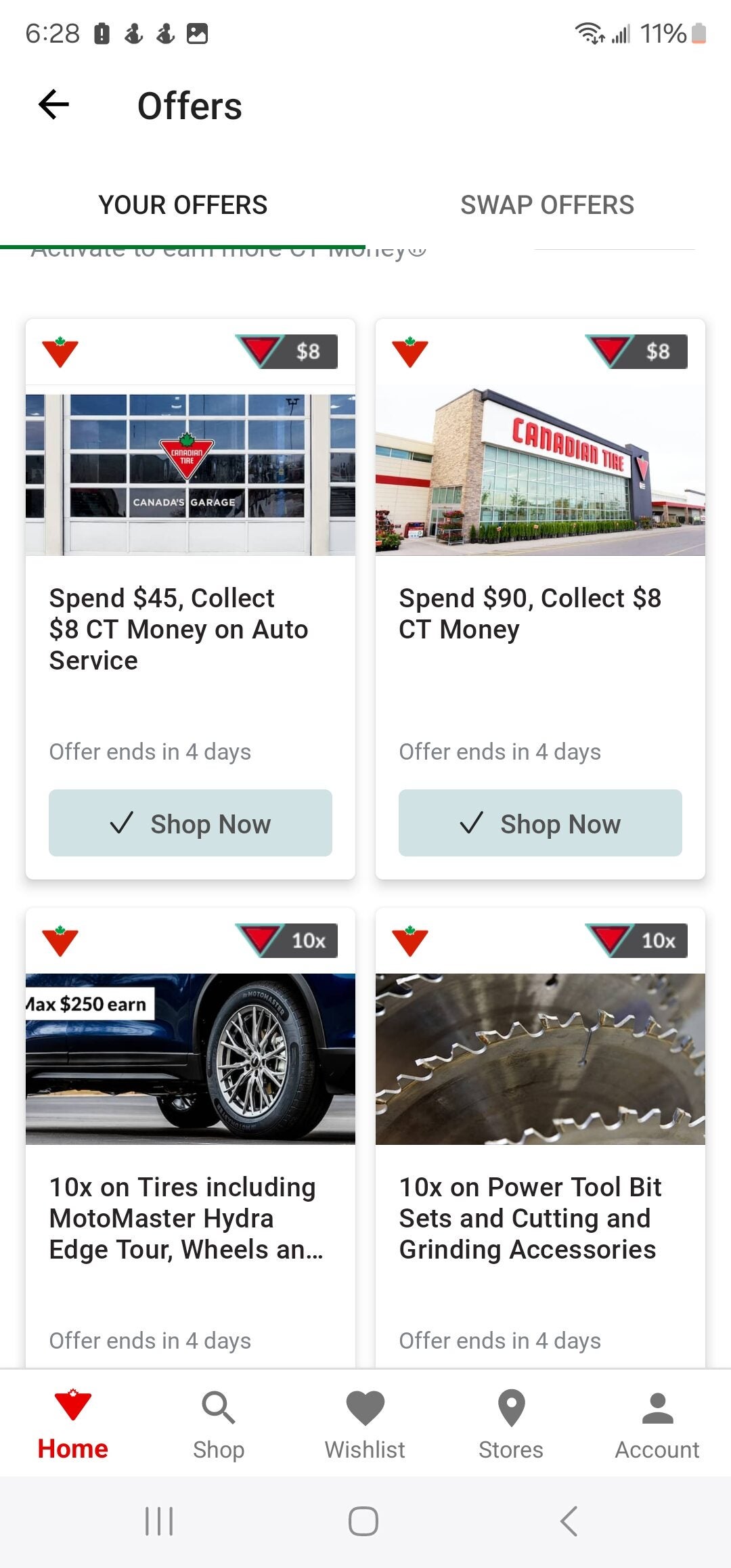 [Canadian Tire] Oil change savings Save 15 on Castrol Synthetic oil