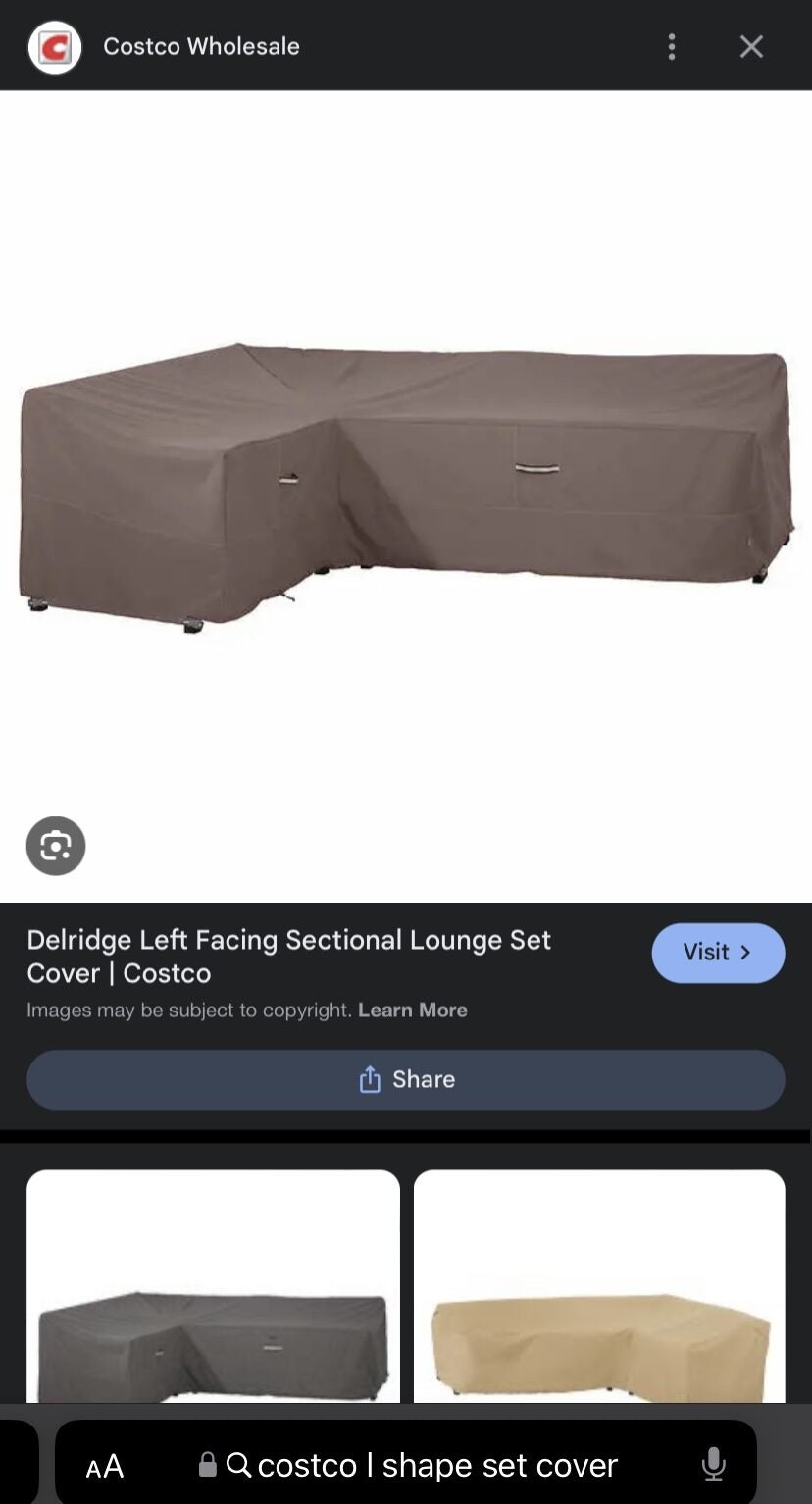 [Costco] Niko 6piece Patio Sectional Conversation Set 1899.99