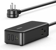 Huntkey 65W Travel Power Bar with Fast Charger USB C - $26.99 + 50% Coupon