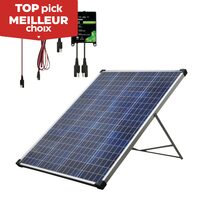 Noma 100W Solar Kit With Stand and Charge Controller