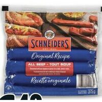 Schneiders All Beef Wieners