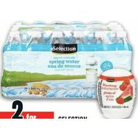 Selection Natural Spring Water or Selection Water Enhancers