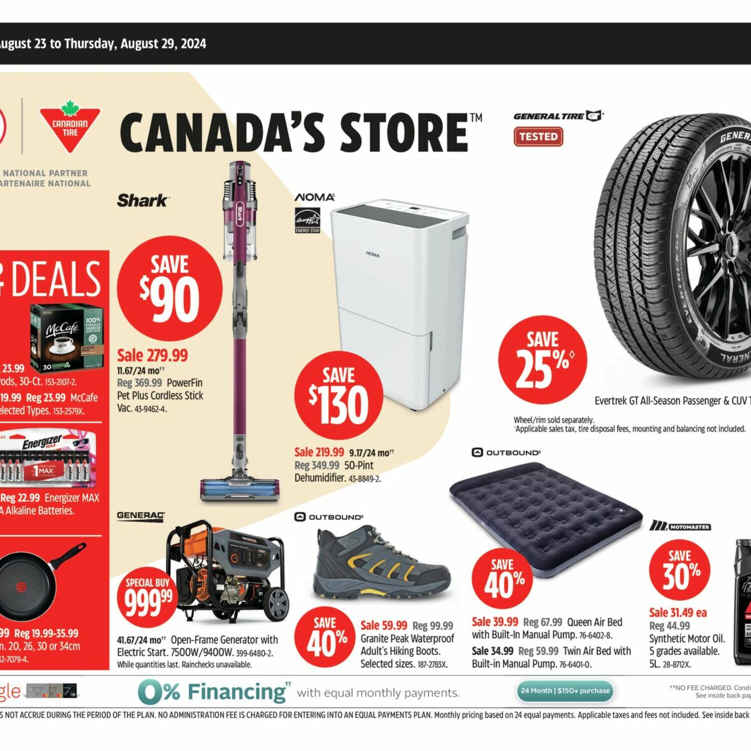 Canadian Tire Weekly Flyer - Weekly Deals - Canada's Store (ON) - Aug ...