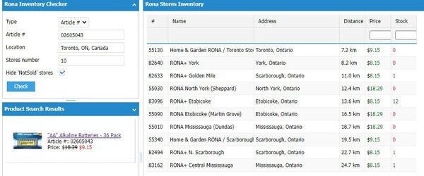 StockTrack - Inventory Checker Tool For Some Canadian B&M Stores - Page ...