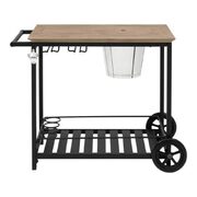 Hampton Bay Valley View Serving Cart $99.00