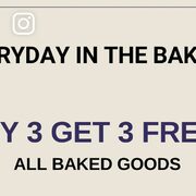 Hazukido Richmond in British Columbia have buy 3 bakery goods get 3 free