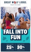 Great Wolf Lodge Niagara Falls Promo