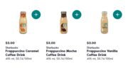 Starbucks Frappuccino 405ml $1.00 (after loadable digital coupon) YMMV