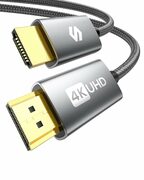 Silkland 4K Braided HDMI Cable, 6.6ft, High Speed HDMI 2.0 ($ 5.99)