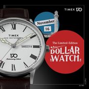 170th Anniversary timepiece 1000 $1 units at participating global retailers November 16th 10 am