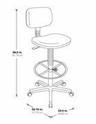 Office Star Sculptured Foam Seat and Back Drafting Chair, $79.70