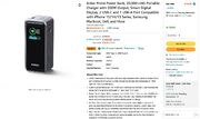 Anker Prime Power Bank, 20,000mAh, 200W - Business Prime Price $169.99 w/ $60 off coupon = $109.99+tax