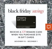 Receive a $20 reward card when you purchase $175 in gift cards (Eaton MTL, Ste-Foy QC & more YMWV)