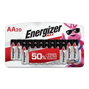 Energizer MAX AA Batteries (20 Pack), Double A Alkaline Batteries for $11.19 ($10.63 S&S)