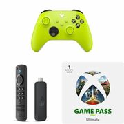 Xbox Controller + Fire TV 4K + 1 Month of Game Pass Ultimate $112