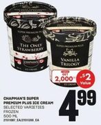 Chapman's Super Premium Ice Cream (500ml) FREE (After PC Points And Old Coupons)