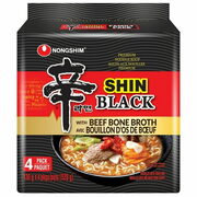 Nongshim Shin Black Premium Ramen 6.66 for pack of 4 (reg 10.97)