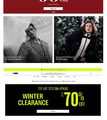 Sale up to 60% off Select Styles + Save up to 70% Off Winter Clearance