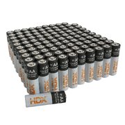 HDX AA Alkaline Battery (100-Pack) - $19.98 + free delivery