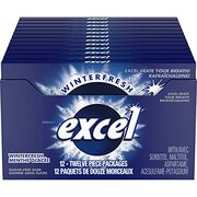 EXCEL, Winterfresh Flavoured Sugar Free Chewing Gum 12 pack - $6.99 min order 4