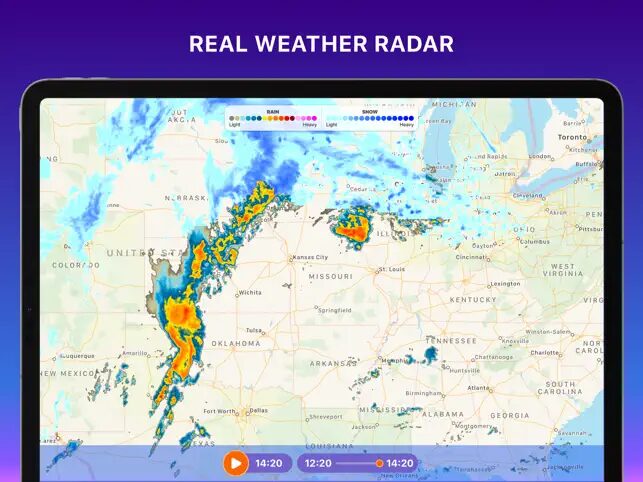 [Apple] (iOS, iPadOS) Rain Radar (weather app, was CA$17.99) - Free ...