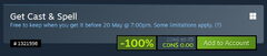 Cast & Spell (Early Access, RRP $10.49) - $0.00 (100% discount ends May 20th 7:00pm PT?)