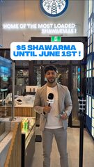 Toronto 271 Yonge St. soft opening $5 shawarma May31- June 1