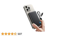 INIU Portable Charger, Ultra Slim Qi2 Certified 10000mAh 45W Magnetic Power Bank - $32.39