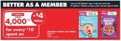 Kelloggs Family Cereal - Purchase Two With PM And Get $4 in Points