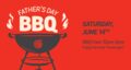 ON,QC Fathers Day FREE BBQ from 12 PM to 2 PM June 14