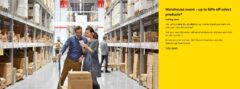 Warehouse event – up to 50% off select products