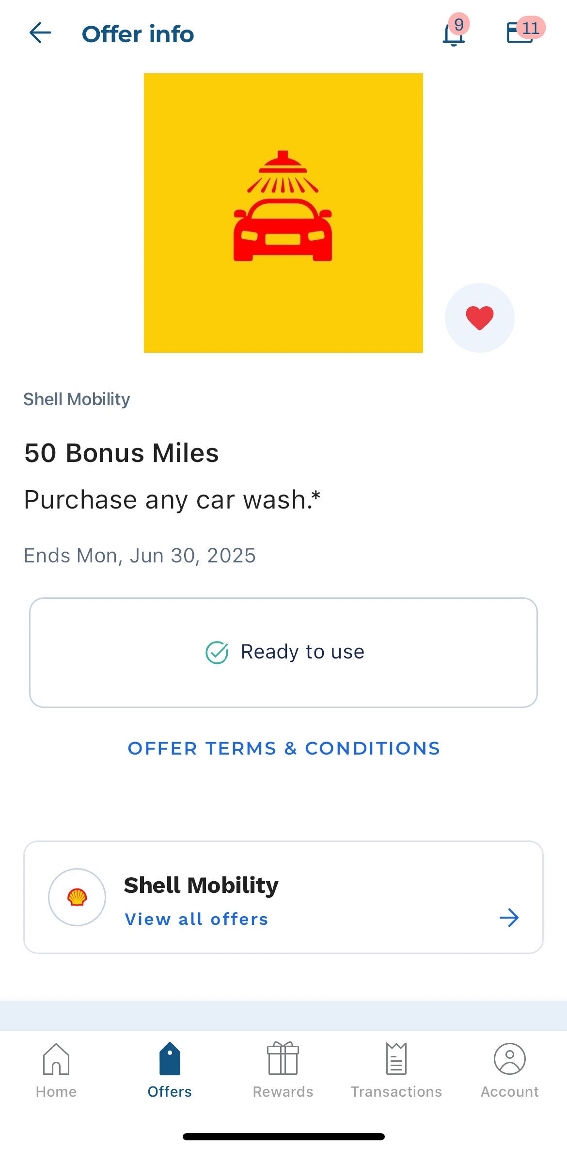[Air Miles] [Shell] 50 Bonus AM with 20L Gas and $5 In-Store or Car ...