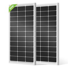 ECO-WORTHY 12V 100W Solar Panels [2 Pack] - $161