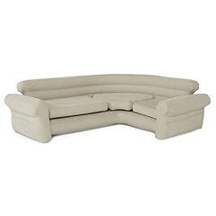 INTEX Inflatable Corner Sofa: L-Shaped – Indoor Use – 2-in-1 Valve – 880lb Weight Capacity - 116.99$