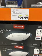Miele Complete C3 Canister Vacuum for 399.99 (Regular 489.99) YMMV