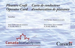 Pleasure Craft Operator Card (PCOC) Course and Exam - $16.50