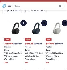 Sony WH-1000 XM6 499$ or 350K Optimum points during bonus redemption