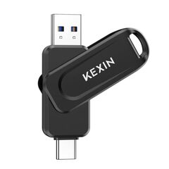 KEXIN 256GB USB C Flash Drive Dual USB 3.0 $23.99