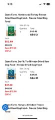 Open Farm Dog Freeze Dried Food 25% off plus 35% off on first autoship order