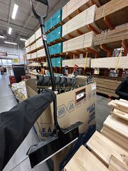 Ergonomic 21-inch Snow pusher (14.77)