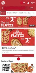 Crafted Flatzz $3.99 everyday until 4pm