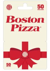 Boston Pizza $50 Gift card 20% Off