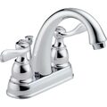 Delta Windemere Two Handle Centerset Bathroom Faucet in Chrome $27
