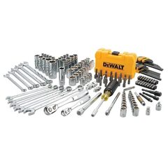 DEWALT 142-Piece Set, 1/4 & 3/8" Drive, MM/SAE (DWMT73802) - $114