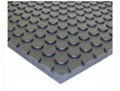 Rona 3'X4' - 0.75" thick vulcanized rubber mats for $33.57